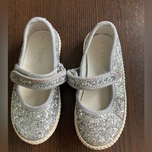 Next Toddler Size 7 Sparkly Shoes